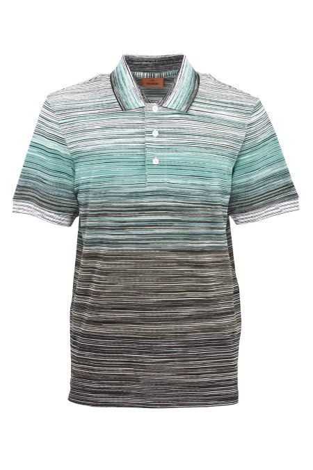 Shop MISSONI Saldi Polo: Missoni polo in piquet di cotone fiammato.
Polo a maniche corte.
Chiusura con bottoni.
Piquet di cotone fiammato.
Composizione: 100% Cotone.
Fabbricato in Romania.. US24S20G BJ0014-SM9A3VERDE